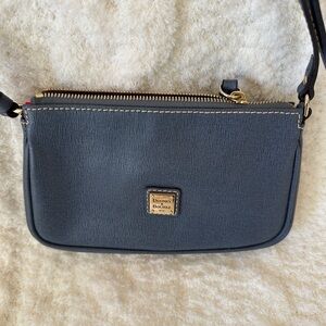Dooney and Burke blue crossbody bag